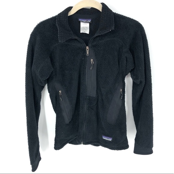 Patagonia Regulator Fleece Full Zip Jacket In Black 25145F8 Womens XS - Picture 8 of 9
